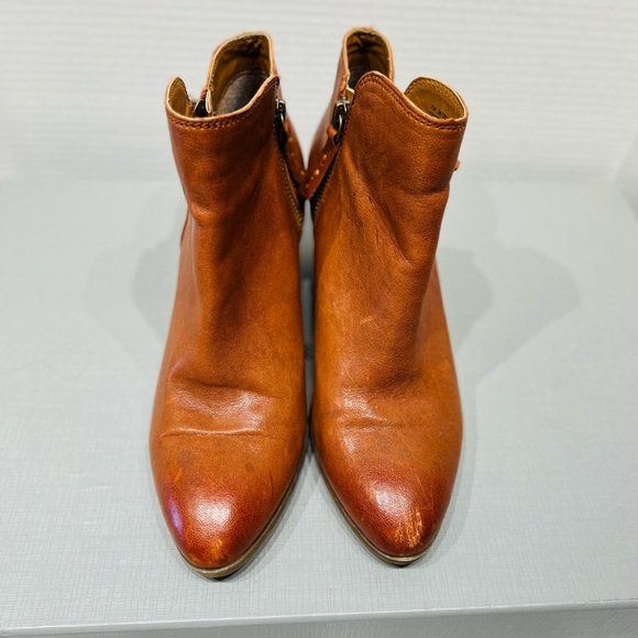 FRYE Ankle Booties Leather upper and inside good preloved condition size 7 M - Picture 3 of 16